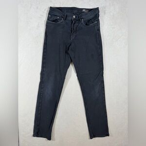 Faherty Men's 32W 30L 5 Pocket Stretch Terry Dark Gray Chinos